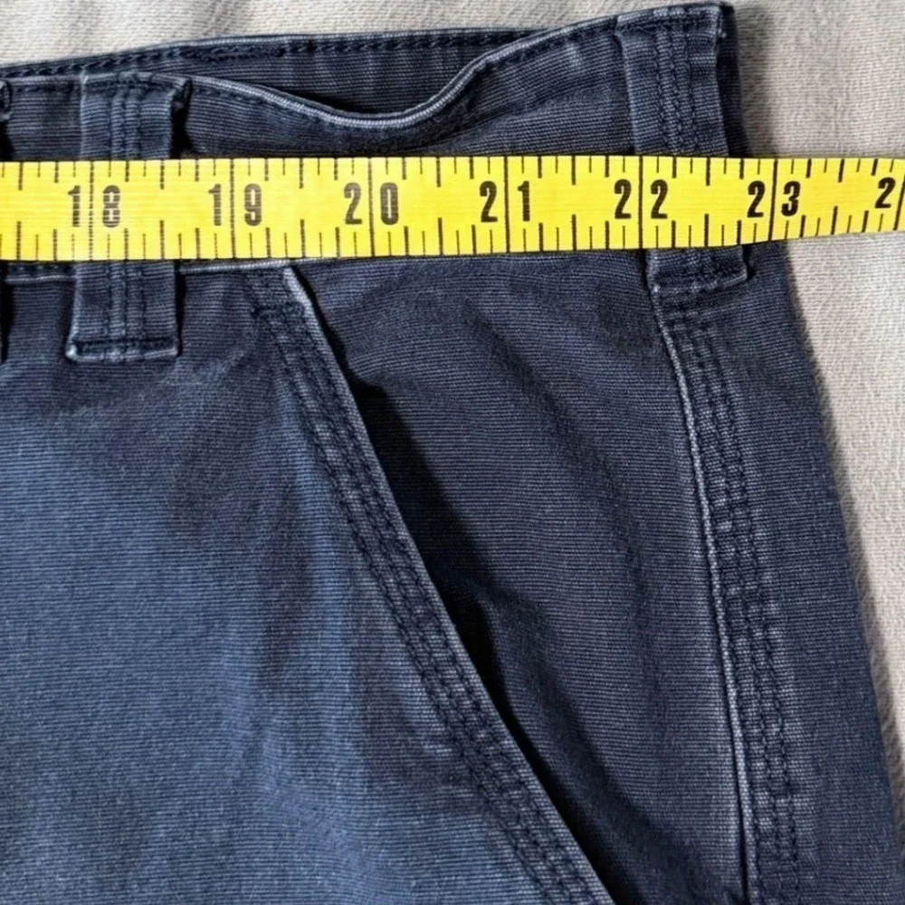 Duluth Trading Co Pants Mens 46x30* Blue Flex Fire Hose Relaxed Fit Work Utility